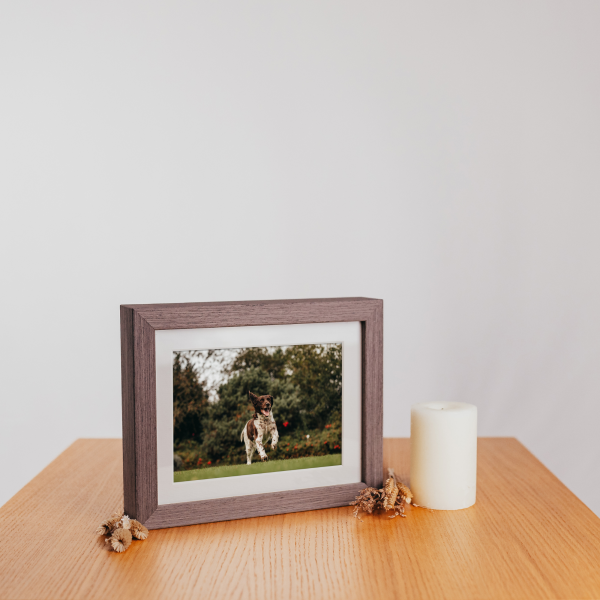 Bilderrahmen-Urne - Handgefertigte Erinnerungsstücke von ganz besonderen Menschen