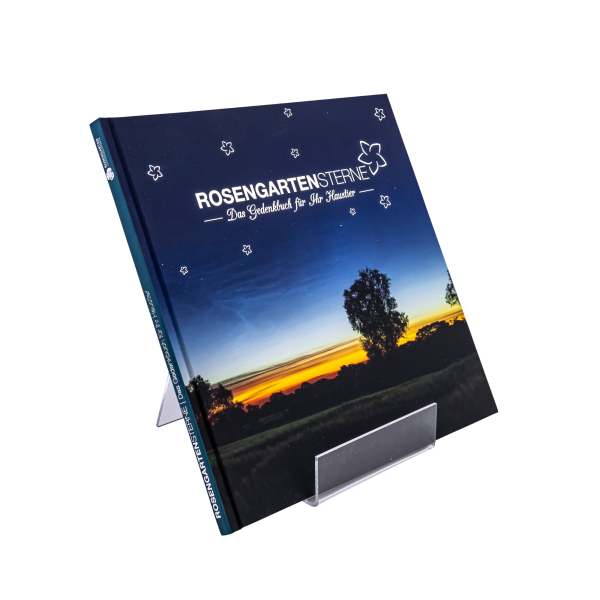 ROSENGARTEN-Sterne Gedenkbuch