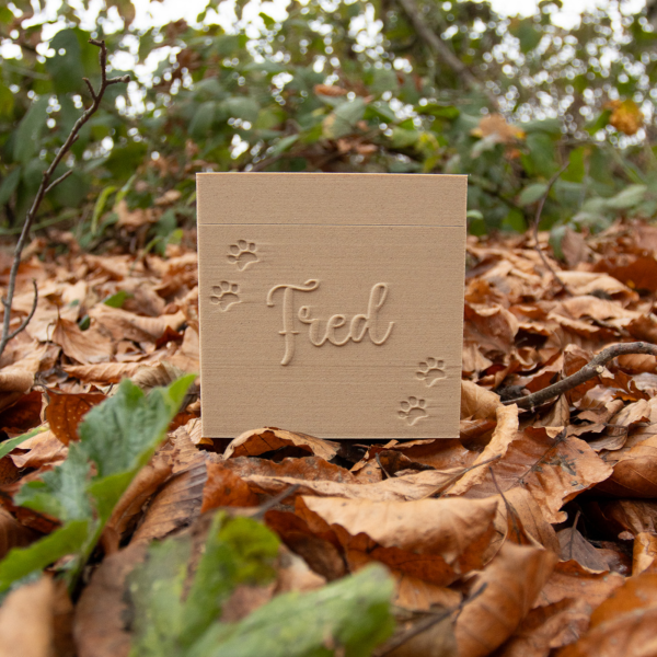 3D-Biourne Wolkenbox, personalisiert