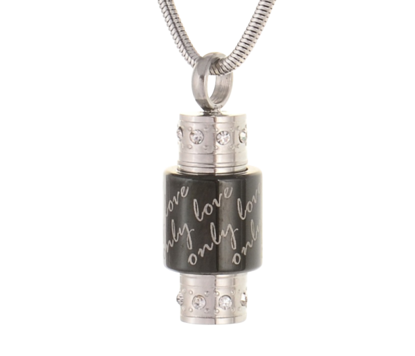 Ascheanhänger Zylinder Only Love