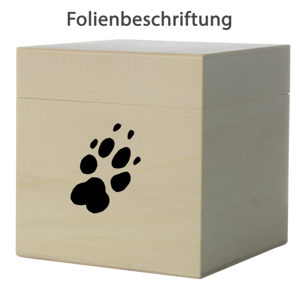 Pfotenabdruck als Grafik