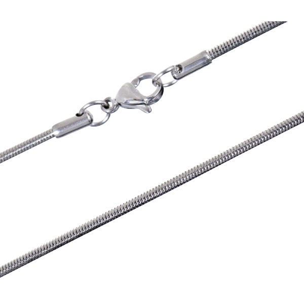 Schlangenkette, Edelstahl, Ø 0,2 cm 45 cm
