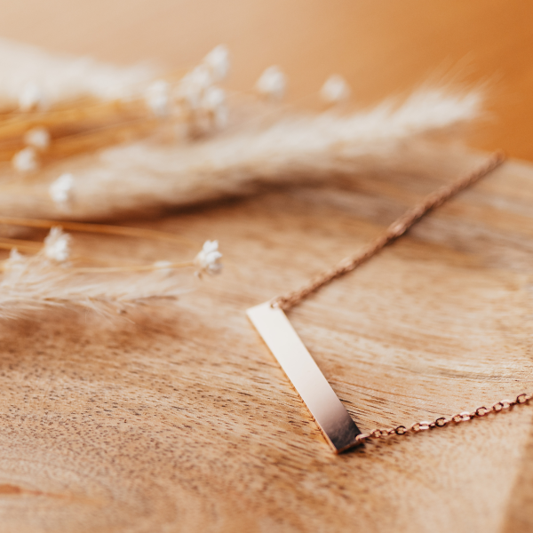 Gravurkette Plättchen