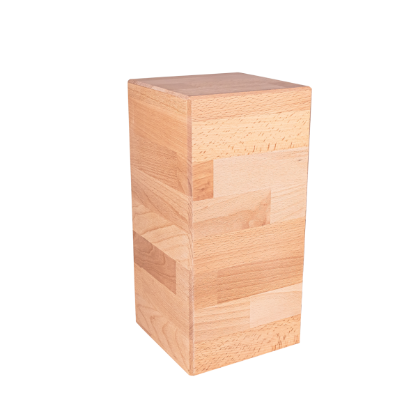 Holzurne Quader