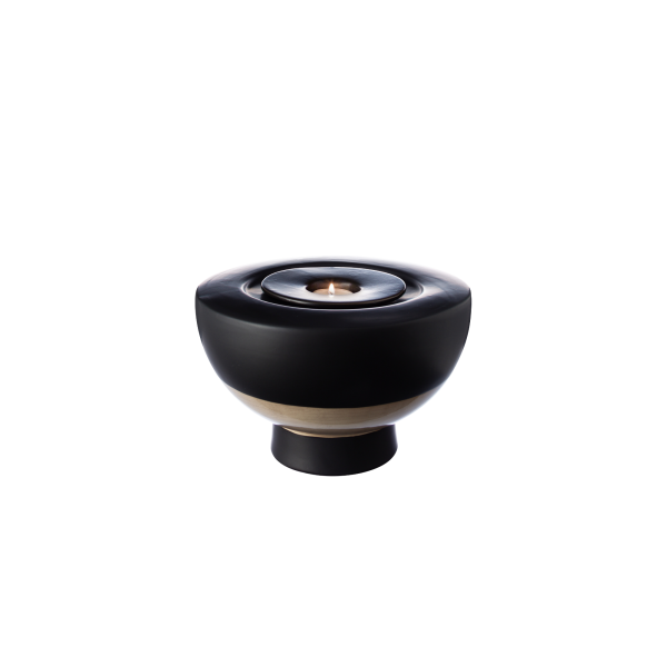 Keramikurne ROUND mit Teelicht