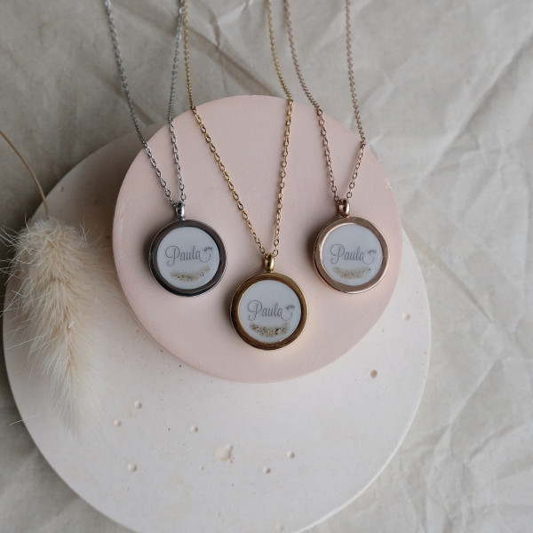 Aschekette inkl. Namen