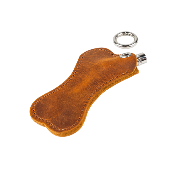 Leder Schlüsselanhänger Knochen