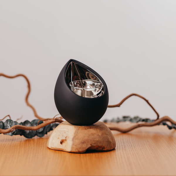 Metallurne Drop mit Teelicht