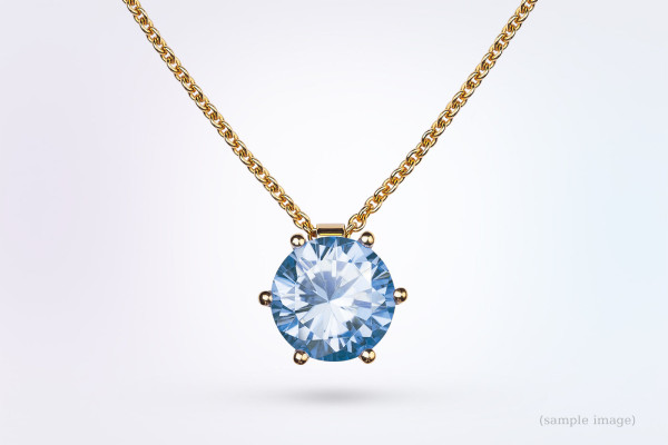 Kette mit Krappenfassung inkl. Edelstein Day Dreamer