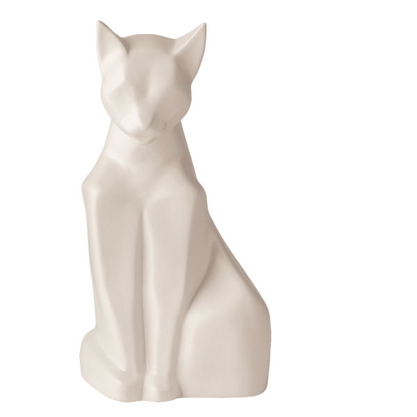 Keramikurne, Katze stehend